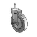 RZ-04TPP-090-SW-GR03 MedCaster Swivel Caster