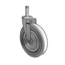 RZ-05GRP-090-SW-GR02 MedCaster Swivel Caster