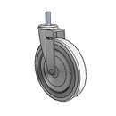 RZ-05GRP-090-SW-TS06 MedCaster Swivel Caster