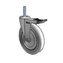RZ-05GRP-090-TL-TS25 MedCaster Swivel Caster