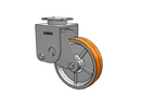S310PY12501R80A Albion Caster