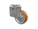 S410PY12501R80A Albion Caster