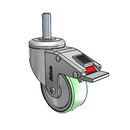 SS-03AMP-125-TL-TS13 MedCaster Swivel Caster