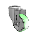 SS-03AMX-125-SW-HKU1 MedCaster Swivel Caster
