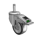 SS-03PYN-125-DL-GRS2 MedCaster Swivel Caster