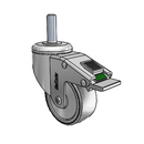 SS-03TPN-125-DL-TS13 MedCaster Swivel Caster
