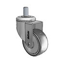 SS-03TPP-125-SW-TS12 MedCaster Swivel Caster