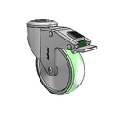 SS-04AMN-125-DL-HKU1 MedCaster Swivel Caster