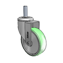 SS-04AMP-125-SW-TS13 MedCaster Swivel Caster