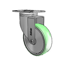 SS-04AMX-125-SW-TP01 MedCaster Swivel Caster