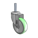 SS-04AMX-125-SW-TS14 MedCaster Swivel Caster