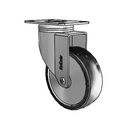SS-04PYP-125-SW-TP01 MedCaster Swivel Caster