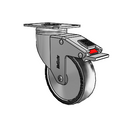 SS-04PYP-125-TL-TP01 MedCaster Swivel Caster