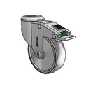SS-04TPN-125-DL-HKU1 MedCaster Swivel Caster