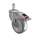 SS-04TPP-125-TL-GRS2 MedCaster Swivel Caster