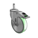 SS-05AMN-125-DL-GRS2 MedCaster Swivel Caster
