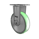 SS-05AMN-125-RG-TP01 MedCaster Rigid Caster