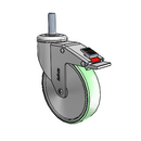 SS-05AMN-125-TL-TS13 MedCaster Swivel Caster