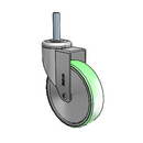 SS-05AMP-125-SW-TS14 MedCaster Swivel Caster