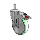 SS-05AMP-125-TL-GRS2 MedCaster Swivel Caster