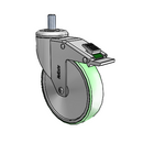 SS-05AMX-125-DL-TS12 MedCaster Swivel Caster