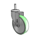 SS-05AMX-125-SW-GRS2 MedCaster Swivel Caster