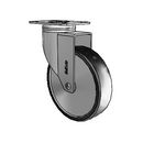SS-05PYP-125-SW-TP01 MedCaster Swivel Caster