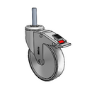 SS-05TPP-125-TL-TS14 MedCaster Swivel Caster