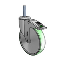 SS-06AMN-125-DL-TS14 MedCaster Swivel Caster