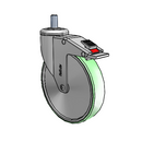 SS-06AMN-125-TL-TS12 MedCaster Swivel Caster