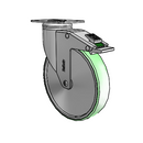 SS-06AMX-125-DL-TP01 MedCaster Swivel Caster