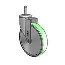 SS-06AMX-125-SW-GRS2 MedCaster Swivel Caster