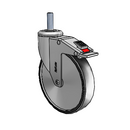 SS-06PYN-125-TL-TS13 MedCaster Swivel Caster
