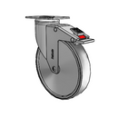SS-06TPX-125-TL-TP01 MedCaster Swivel Caster