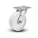 Value Stainless 4"x2" RETORT Precision Ball Bearing Caster with 4"x4.5" Plate