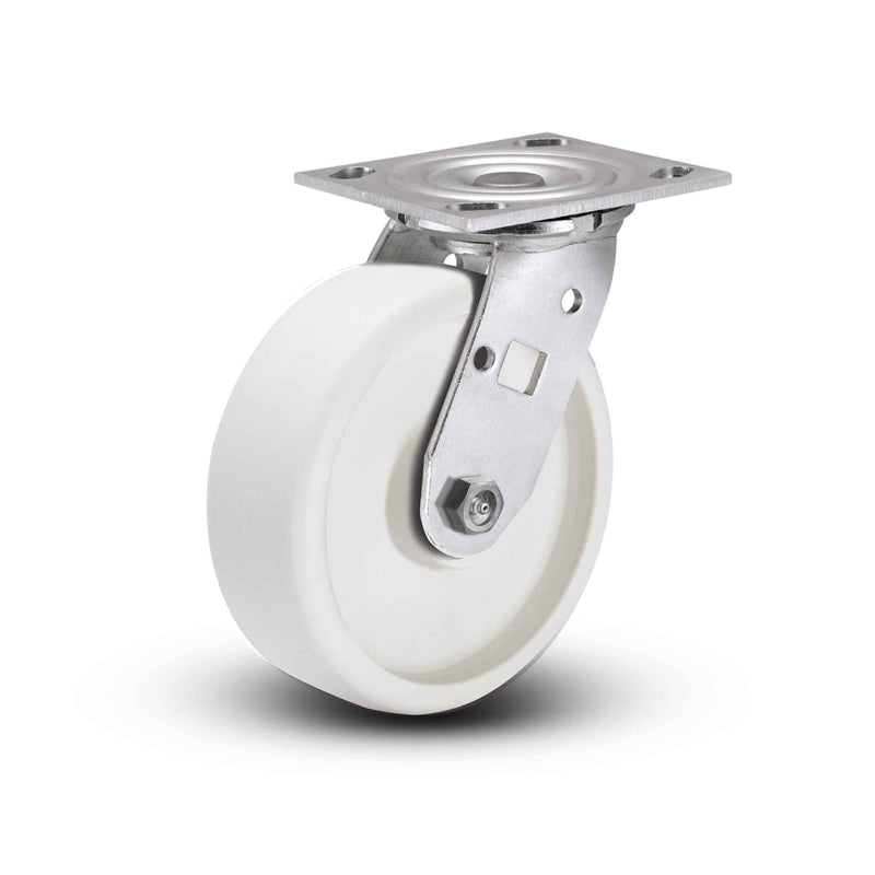 Value Stainless 4"x2" RETORT Precision Ball Bearing Caster with 4"x4.5" Plate