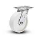 Value Stainless 5"x2" RETORT Precision Ball Bearing Caster with 4"x4.5" Plate