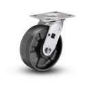 Value Stainless 6"x2" Max Nylon Precision Ball Bearing Caster with 4"x4.5" Plate