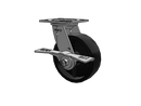 SSES6X2PODCAML Pemco Stainless Steel 6 in Plate Caster