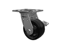 SSESRS4X2MAXTBK Pemco Stainless Steel 4 in Plate Caster