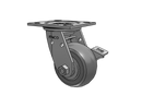 SSESRS4X2TPDDTBK Pemco Stainless Steel 4 in Plate Caster