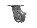 SSESRS5X2TPDTBK Pemco Stainless Steel 5 in Plate Caster
