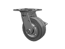 SSESRS5X2TPRTBK Pemco Stainless Steel 5 in Plate Caster