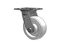 SSESRS5X2WNYD Pemco Stainless Steel 5 in Plate Caster
