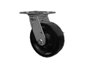 SSESRS6X2HRTTBK Pemco Stainless Steel 6 in Plate Caster