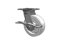 SSESRS6X2WNYCAML Pemco Stainless Steel 6 in Plate Caster