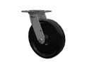 SSESRS8X2MAXTBK Pemco Stainless Steel 8 in Plate Caster