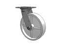 SSESRS8X2RET Pemco Stainless Steel 8 in Plate Caster