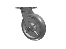 SSESRS8X2TPDDTBK Pemco Stainless Steel 8 in Plate Caster