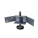 Main view of a S&W Leveling Mounts Leveling Mounts 1.3125" base dia. with 4.82″w x 1.32″h plate and 100 lb. capacity it is Kit includes screws under part
